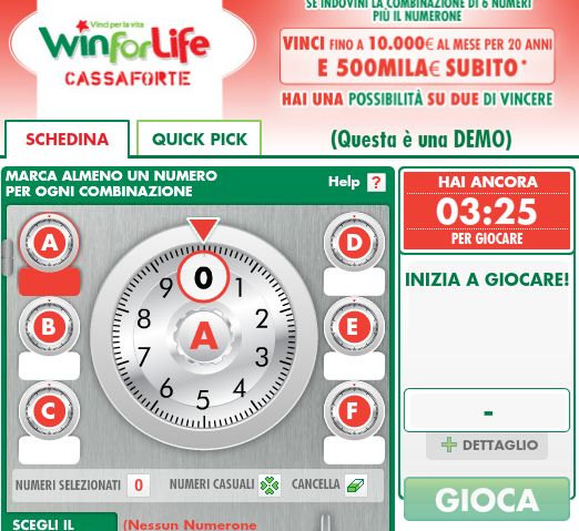 Win For Life Come Si Gioca