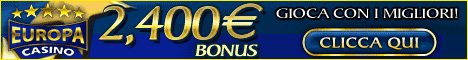 Europa Casino online con bonus