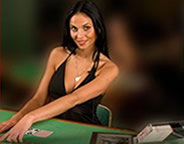Croupier dal vivo