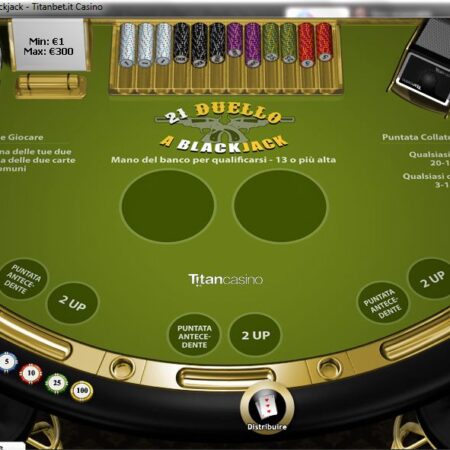 21 Duello a Blackjack: scopriamo come si gioca