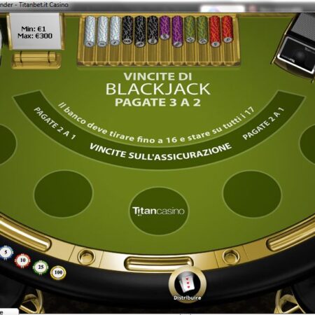 Tutte le varianti di Blackjack nei Casino Online AAMS