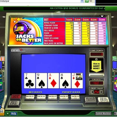 Video Poker Jacks or Better trucchi e consigli per vincere