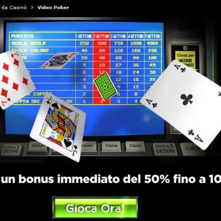 Come si gioca ai Video Poker nei casino online