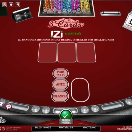 Impara le regole di Poker 3 Cards