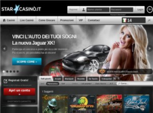 Vinci una Jaguar XK su StarCasinò