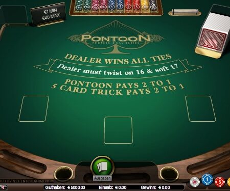 Regole Pontoon: una variante del blackjack